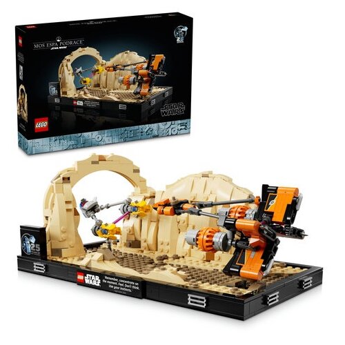 Конструктор LEGO Star Wars 75380 Mos Espa Podrace, 718 дет. lego® star wars 75169 дуэль на набу™