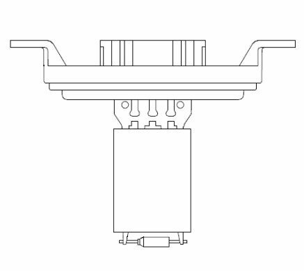 Резистор электровентилятора отопителя УАЗ 3163 "Патриот" А/С (тип Delphi) LUZAR LFR 0363