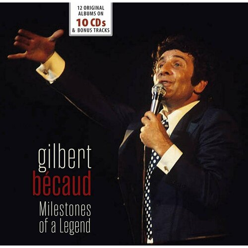 audio cd gilbert b caud milestones of a legend 12 original albums on 10 cds 10 cd Audio CD Gilbert B caud - Milestones Of A Legend (12 Original Albums On 10 CDs) (10 CD)