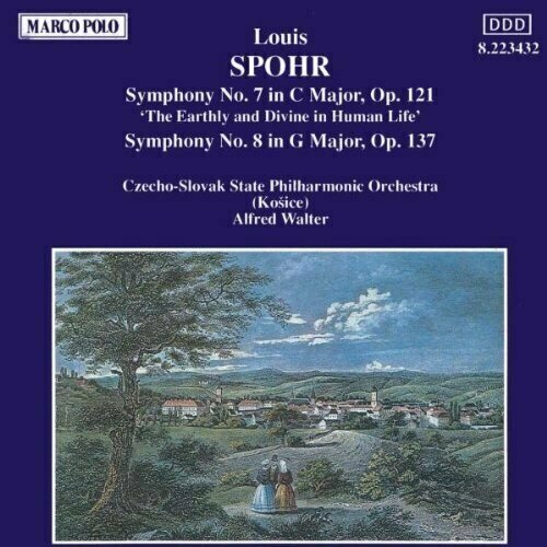 AUDIO CD Louis Spohr: Spohr: Symphony Nos.7 & 8. 1 CD