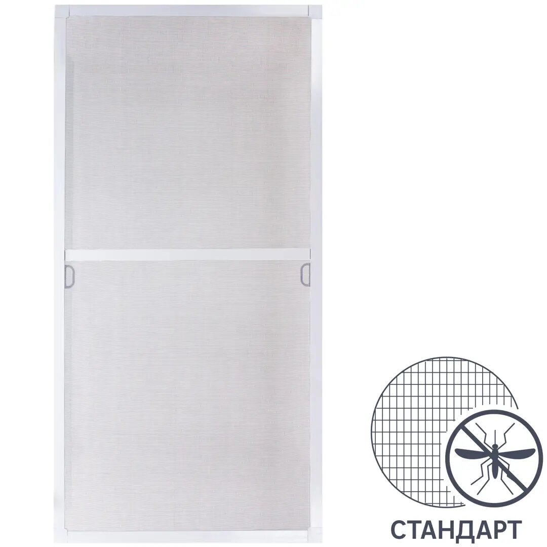 фото Рамочная москитная сетка 55x110 см для окна 120х120 см