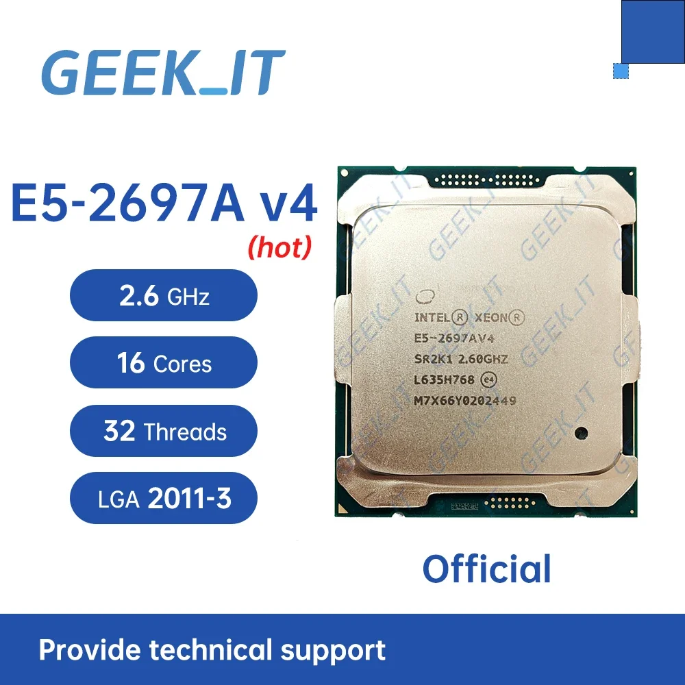 Процессор Intel Xeon E5-2697А v.4 LGA2011,16 ядер 2600 МГц, OEM