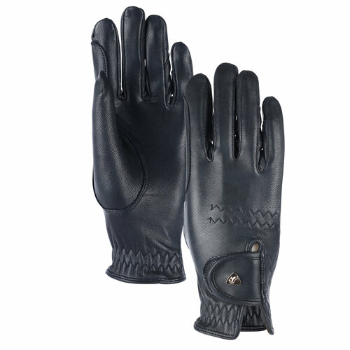 Перчатки Shires, размер XL, черный кожаные перчатки jet2 чёрный l