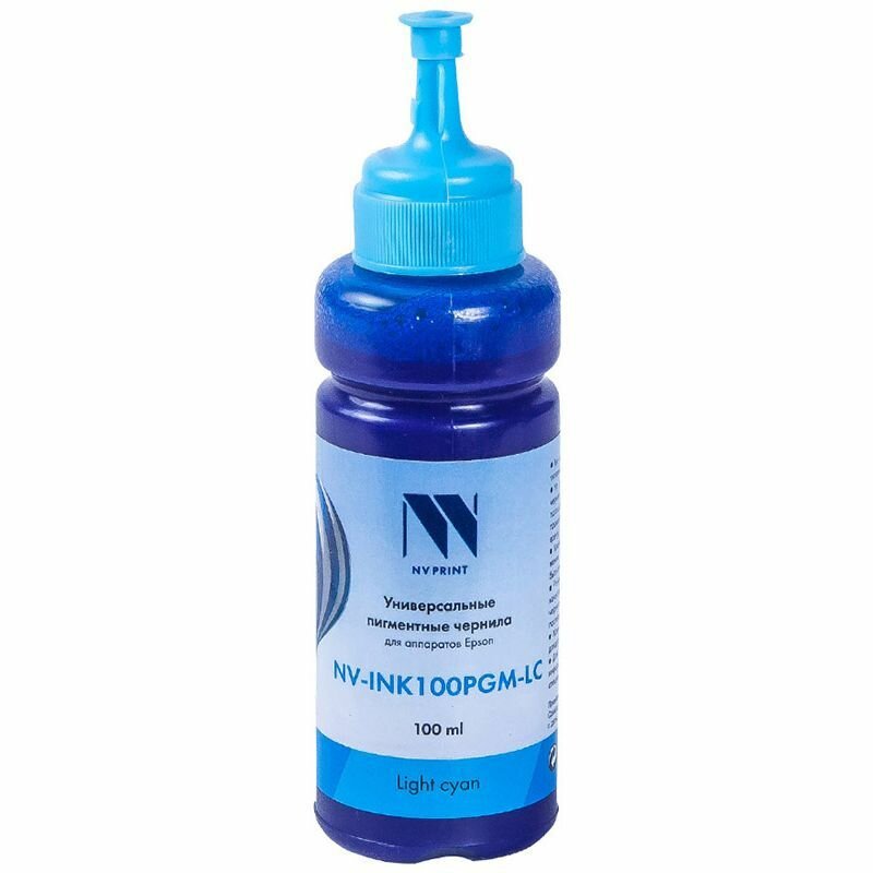 Чернила NV Print NV-INK100PGM-LC Light Cyan