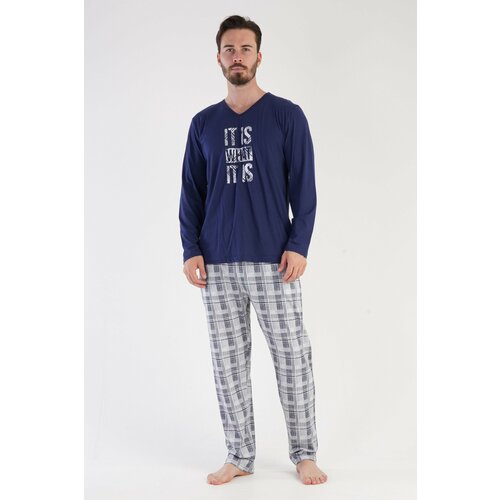 Пижама , размер XL, синий