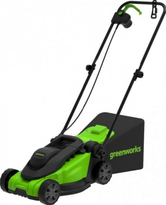 Газонокосилка электрическая Greenworks Арт. 2517807, 1200 Вт, 32 см — фото 14