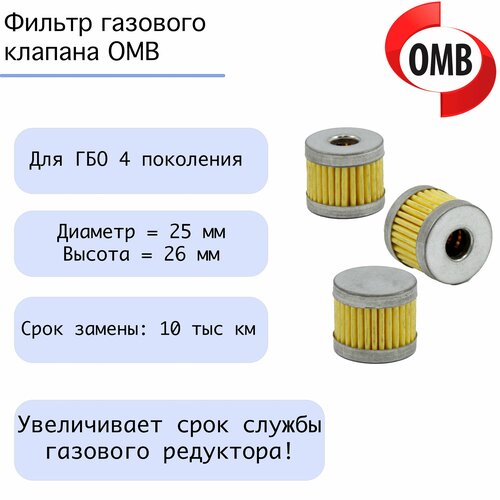 Фильтр газового клапана OMB
