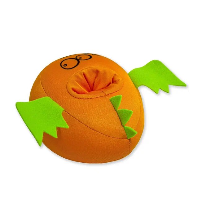 Подставка под телефон мягкая игрушка Дракон, оранжевый