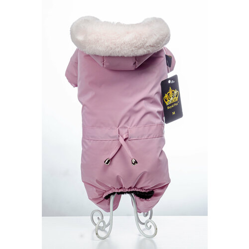 Royal Dog зимний костюм на девочку Розовый перламутр S/M