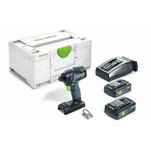 Аккумуляторный ударный Гайковерт Festool tid 18 HPC4 0 и-Plus 8609300₽
