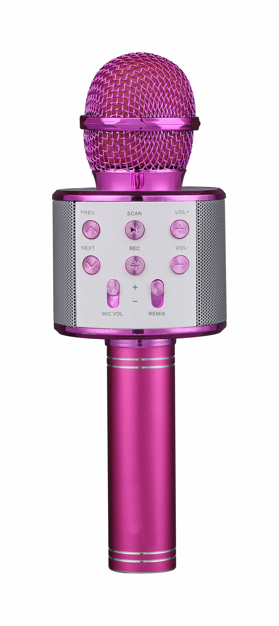 FunAudio G-800 Pink Беспроводной микрофон. Поддержка файлов: MP3, WMA. Bluetooth V4.0 + EDR. 3W