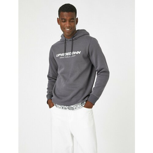 фото Худи koton, размер l, серый