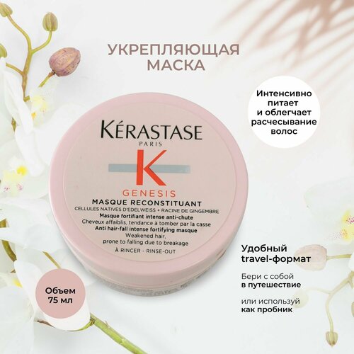 Kerastase Genesis Reconstituant Маска для ослабленных и склонных к выпадению волос, 75 мл (Керастаз Дженезис Реконституант)