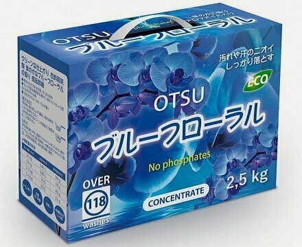 Изображение товара OTSU стиральный порошок с ароматом Цветочный сад 2,5 кг