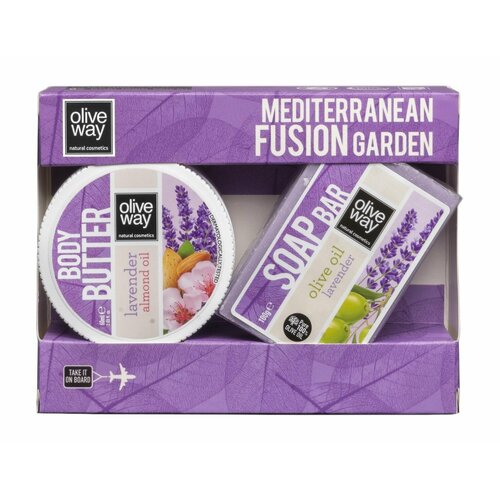 Набор для ухода за телом / Oliveway Mediterranian Fusion Garden Lavender Set