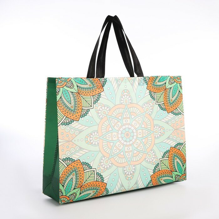 фото Сумка без застёжки, цвет зелёный, 2 штуки