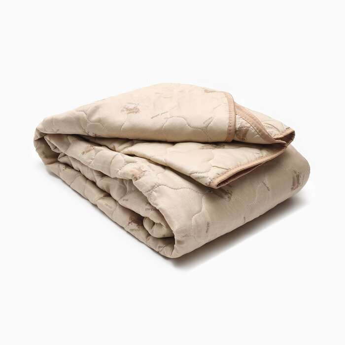 Одеяло многоигольная стежка Овечья шерсть 200х215 см 150 гр, пэ, конверт