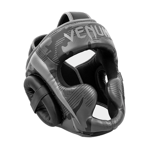 Шлем боксерский Venum Elite Khaki Black (One Size) 