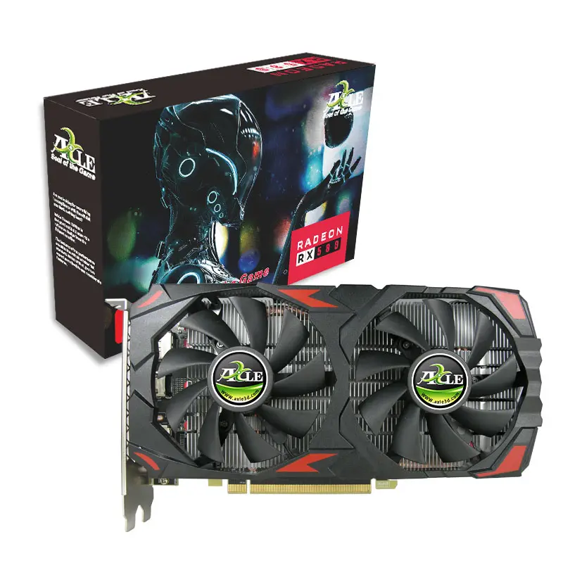 Видеокарта Radeon RX 580 8Gb GDDR5 (AXLE) игровая для ПК