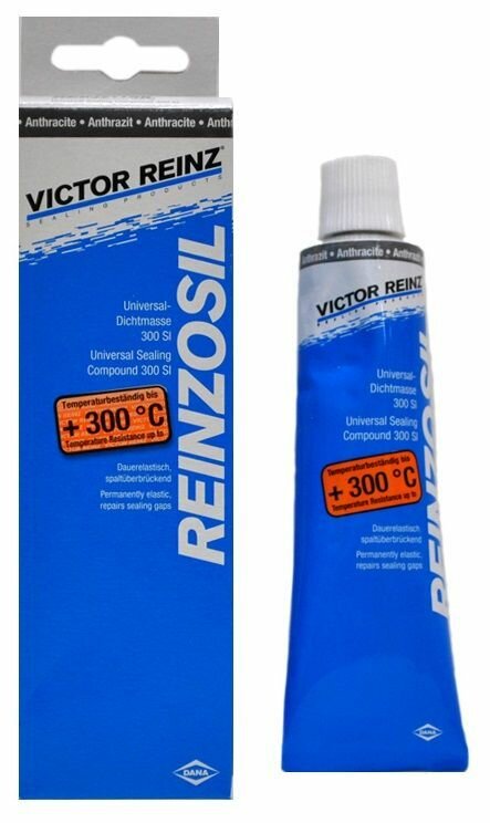 Герметик VICTOR REINZ прокладка черный термостойкий 70мл (от -50С до +300С) тюбик
