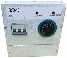 Пульт управления электронагревателями, блок для электрокотлов ПУЭ-10 220/380В