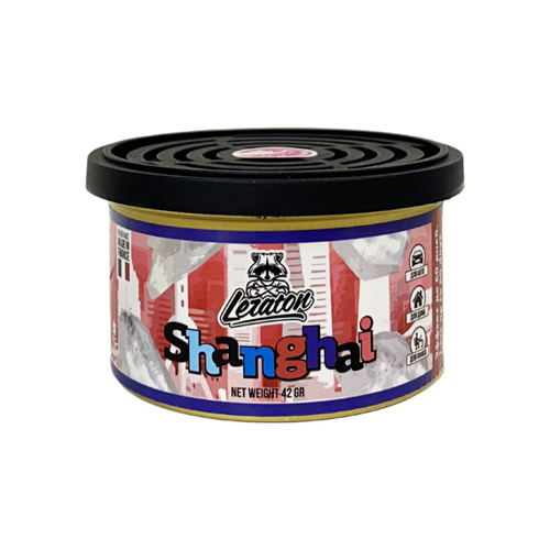 фото Leraton ароматизатор для автомобиля в банке shanghai (white musk/белый мускус)