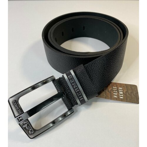 фото Ремень , размер 105-125, черный halis kemer
