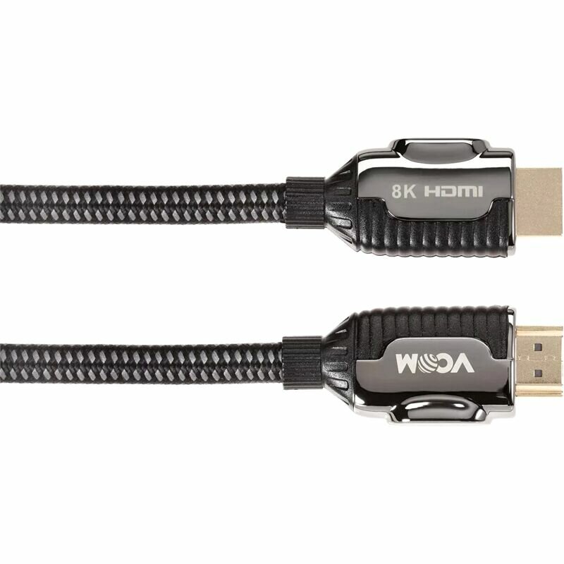 Кабель интерфейсный HDMI VCOM 19M/M,ver. 2.1, 8K/60Hz 1m - фото №13