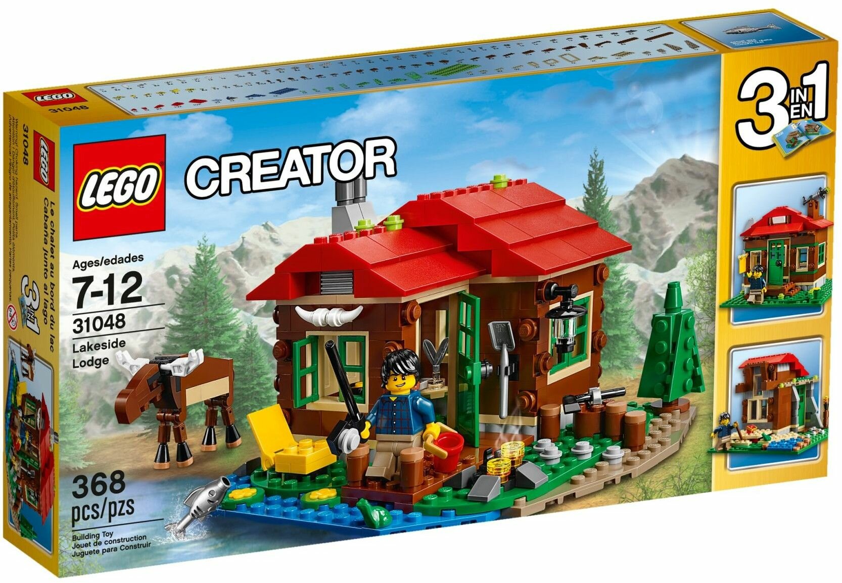 Конструктор LEGO Creator 31048 Домик на берегу озера