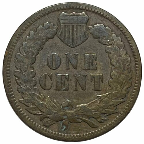 США 1 цент 1905 г. (Indian Head Cent) гонконг 1 цент 1905 г h