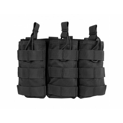 Подсумок (WoSport) штурмовой тройной (Black) подсумок idogear lsr штурмовой тройной coyote