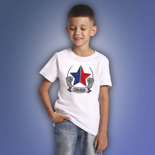 фото Футболка aika, размер 134, белый