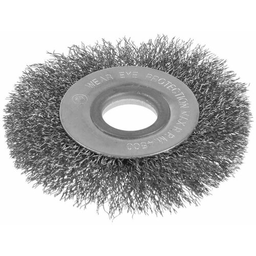Щетка металлическая для УШМ плоская посадка 22 мм 100 мм 326₽