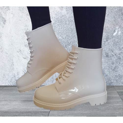 Ботинки, размер 38, белый мужские резиновые ботинки vxo короткие уличные водонепроницаемые сапоги для мойки автомобиля рыбалки легкие полусапоги для дождливого дня
