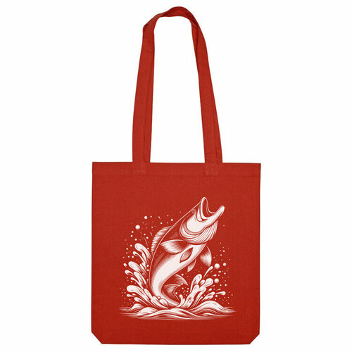 фото Сумка шоппер us basic, красный