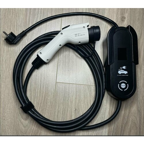 Зарядка для китайских электромобилей GBT с регулировкой 8-16 A 36 кВт 5 метров 18490₽