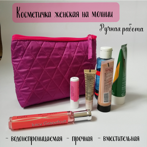 фото Косметичка 6х15х20 см, фиолетовый нет