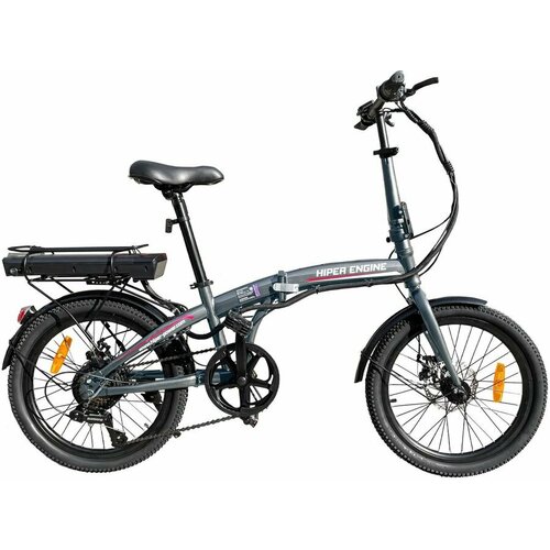 Электровелосипед HIPER Engine Fold X1 2022 темно-серый HE-FX01 5297900₽