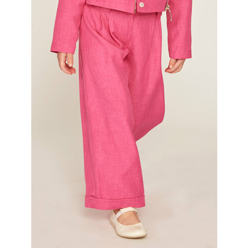 Брюки Y-CLU', размер 98, розовый брюки y clu розовый