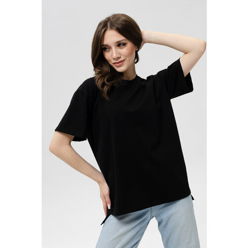 фото Футболка натали, размер 54, черный