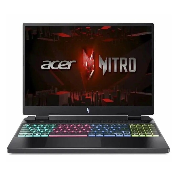 Ноутбук Acer Nitro AN16-41-R1NZ 16"/Ryzen 7 7840H/GeForce RTX 4060/16/1024Gb/Черный/Без ОС/