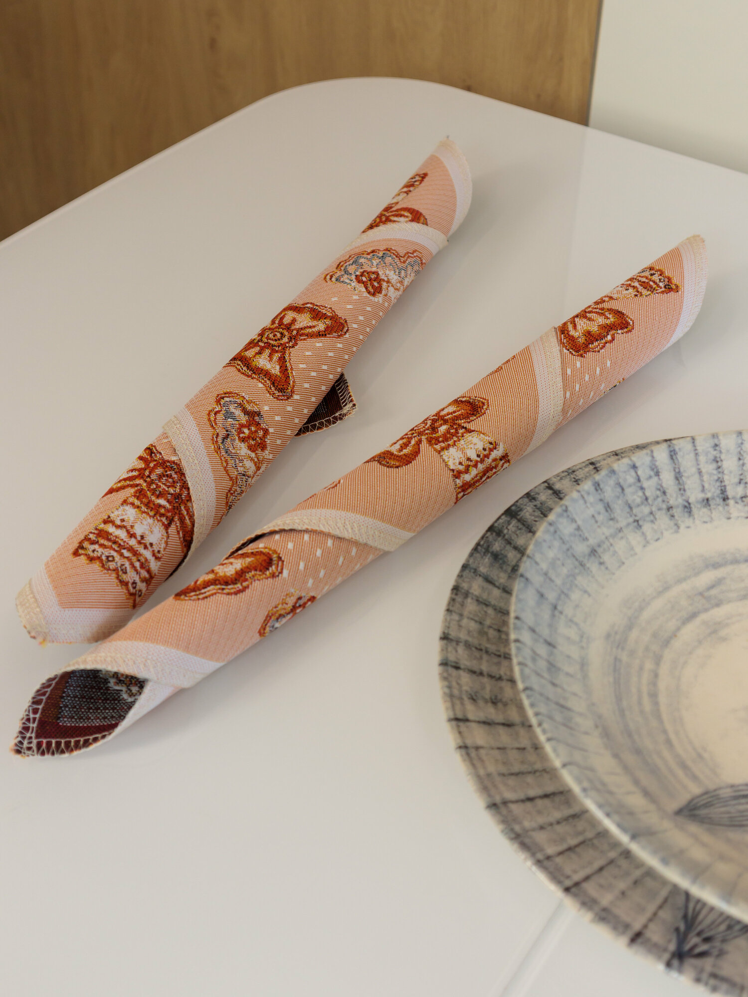 фото Комплект салфеток 32х32 (2шт.)гобелен 30*30 Весна