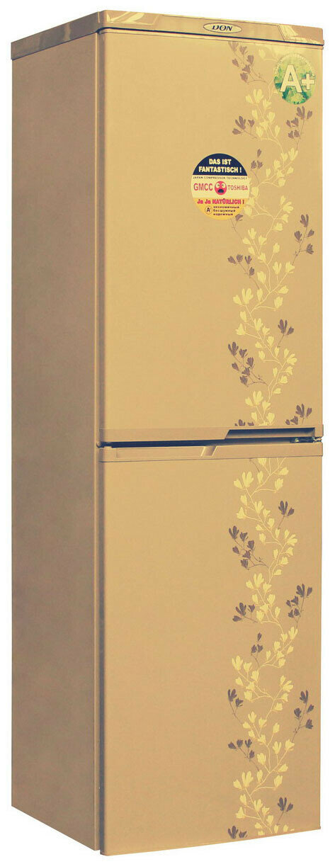 Холодильник DON R 290 золотой цветок (ZF)