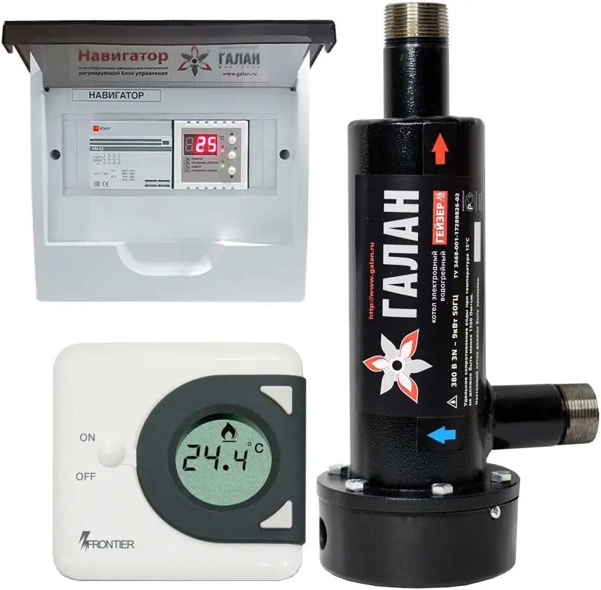 фото Котел электродный электрический Галан Гейзер 4.5 4.5 кВт
