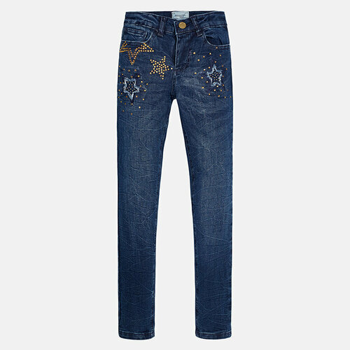 фото Джинсы mayoral, размер 18 лет (163-167 см), синий