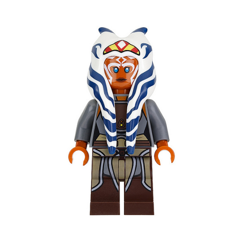 Минифигурка Lego Star Wars Ahsoka Tano (Adult) - Tunic with Armor and Belt sw0759 New 10pcs lot 501st legion trooper with clone commander ahsoka tano building blocks bricks star action figure wars toy kids gift