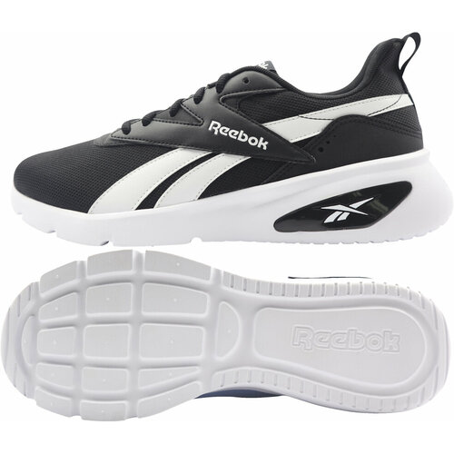 фото Кроссовки reebok, размер 9,5 us, белый, черный