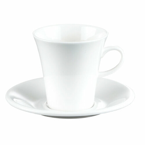 Чашка с блюдцем wilmax 90 мл фарфор 1437₽