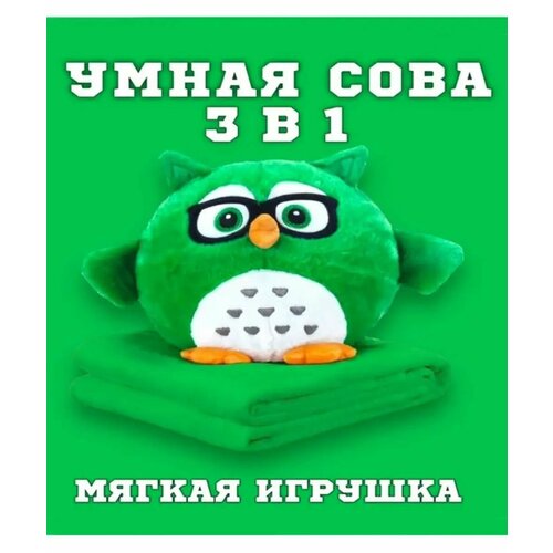 Сова с пледом 3 в 1