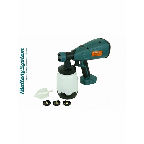 Аккумуляторный краскопульт Sturm CSG1801 1BatterySystem 6781₽